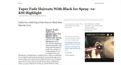 Desktop Screenshot of blackicespray.kingsharperimages.com